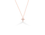 Mini Cross Necklace Diamond Necklace