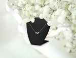 Masquerade Mask Diamond Necklace in 10k ,14k, and 18k Solid Gold