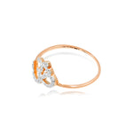 OM Diamond Ring in Gold