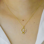 Diamond Khanda Necklace