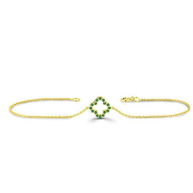 yellow_gold_stones_emerald_mini_clover_bracelet_jewels_by_tarry