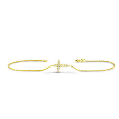 yellow_gold_diamond_cross_bracelet_jewels_by_tarry