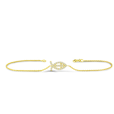 yellow_gold_diamond_fish_cross_bracelet_jewels_by_tarry
