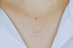 Pisces Zodiac Sign Diamond Necklace