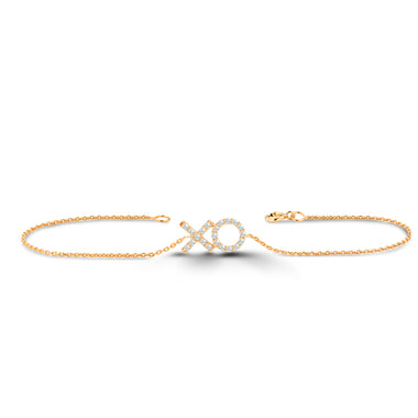 rose_gold_diamond_XOXO_friendship_bracelet_jewels_by_tarry