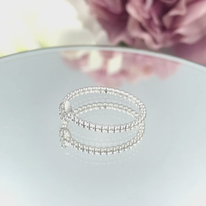 Diamond Wedding Ring / Pear Shaped  Diamond Ring / Pave Cluster Diamond Ring / Dainty Petite Engagement Ring / 10k 14k 18k Gold Ring
