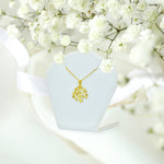 Tree Of life Pendant Necklace in Solid Gold