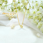 Virgo Zodiac Sign Diamond Necklace