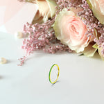 Natural Emerald Full Eternity Band Ring