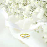 Marquise Diamond Ring / Marquise Engagement Ring/ 10k 14k 18k Gold / Marquise Cut Ring / Wedding Ring Bridal Ring / Bezel Setting