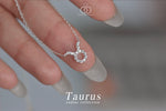 Taurus Zodiac Sign Diamond necklace