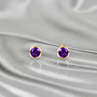 yellow_gold_4mm_gemstone_amethyst_round_earrings_jewels_by_tarry