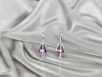 Pear Shaped gemstone earrings in 10k and 14k gold/ Garnet/ Amethyst/ Citrine/ Swiss blue topaz/ London blue topaz