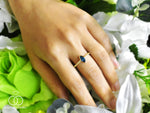 Marquise cut Gemstone ring in 10k and 14k gold/ Garnet/ Amethyst/ Citrine/ Swiss and London Blue Topaz/ Peridot/ Gemstone color option/ Birthstone ring/ Stackable ring