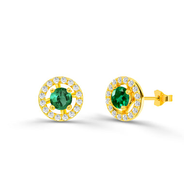 yellow_gold_gemstone_1.10ct_emerald_halo_stud_earrings_jewels_by_tarry