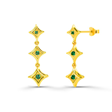 yellow_gold_gemstone_0.15ct_emerald_star_earrings_jewels_by_tarry