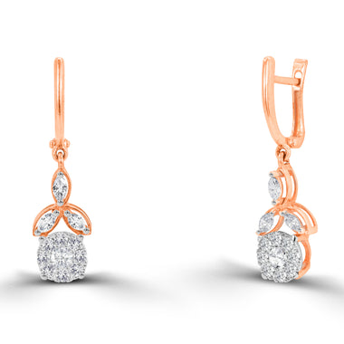 rose_gold_0.92ct_diamond_flower_drop_lever_back_earrings_jewels_by_tarry