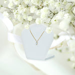 Marquise cut diamond necklace