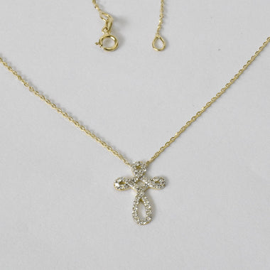 yellow_gold_0.15ctw_diamond_cross_necklace_jewels_by_tarry