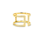 yellow_gold_diamond_double_row_two_band_parallel_open_bar_wedding_engagement_ring