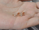 Solitaire Diamond Post Earring