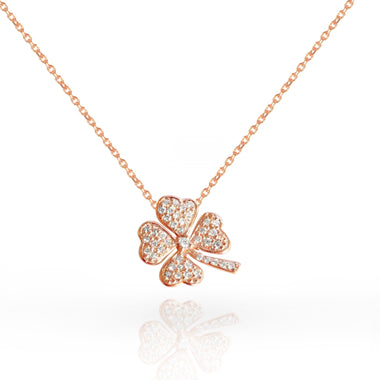 rose_gold_diamond_clover_charm_necklace_jewels_by_tarry