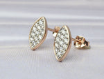Diamond Stud Earring / 18k Gold Earring / Dainty Diamond Earring / Minimal Diamond Earring / Everyday Gold Earring / 18k Gold / DE101 - Jewels By Tarry