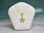 Delicate Diamond Star Charm Necklace / Natural Diamond Necklace / Simple Diamond Necklace / Everyday Diamond Necklace / DP502 - Jewels By Tarry