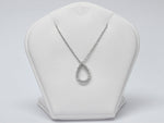 Pear Shape Diamond Necklace in Gold