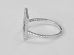 Open Square 0.40 ct Diamond Ring