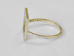 Open Square 0.40 ct Diamond Ring