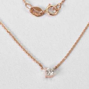 0.07 ct Diamond Solitaire Necklace