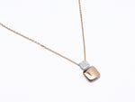 Rose Gold Diamond Pendant Necklace