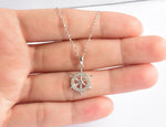 Ship Wheel Sailor Necklace With Micro Pave Diamonds