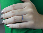 Natural Sapphire Ring in 10k, 14k, 18k, Solid Gold