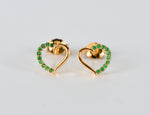 rose_gold_stone_emerald_heart_shaped_stud_earrings_jewels_by_tarry