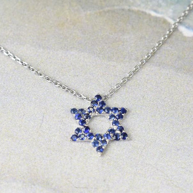 white_gold_stone_blue_sapphire_religious_star_of_david_necklace_jewels_by_tarry