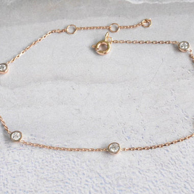 rose_gold_five_diamond_bracelet_jewels_by_tarry