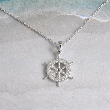 white_gold_diamond_ship_wheel_pendant_necklace_jewels_by_tarry