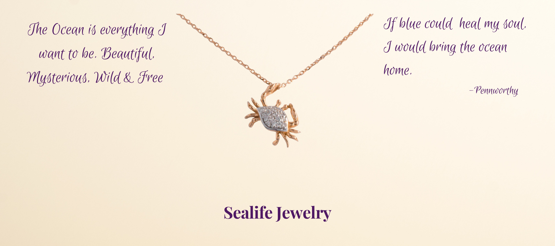 Choose from our exclusive collection of Sealife, Nautical Jewelry