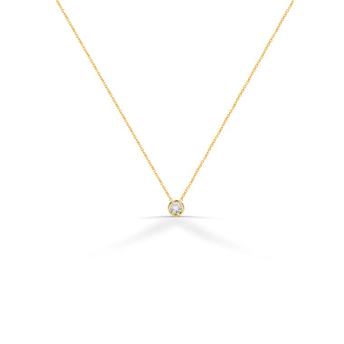 0.03 ct Diamond Solitaire Necklace