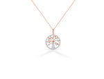 Tree Of Life 0.24 Ct Diamond Necklace