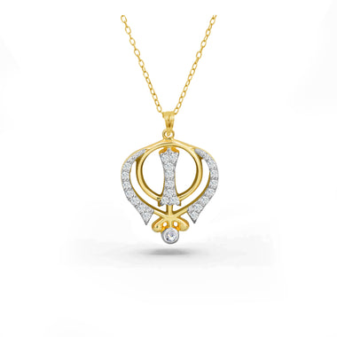 Diamond Khanda Necklace