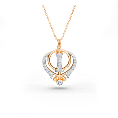 Diamond Khanda Necklace