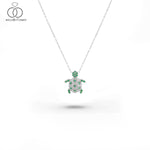 white_gold_stone_emerald_turtle_necklace_jewels_by_tarry