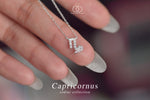 Diamond Necklace Capricorn Zodiac Sign