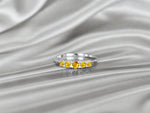 white_gold_3.5/2.5/2mm_gemstone_citrine_multiple_ring_jewels_by_tarry