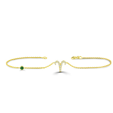 yellow_gold_diamond_aries_zodiac_emerald_birthstone_bracelet_jewels_by_tarry
