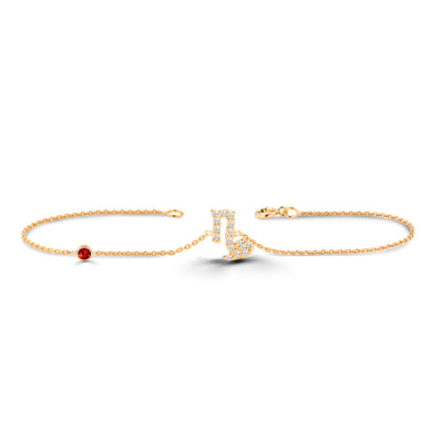 rose_gold_diamond_capricorn_zodiac_birthstone_bracelet_jewels_by_tarry
