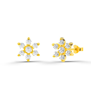 yellow_gold_0.34ct_diamond_flower_leaf_earrings_jewels_by_tarry